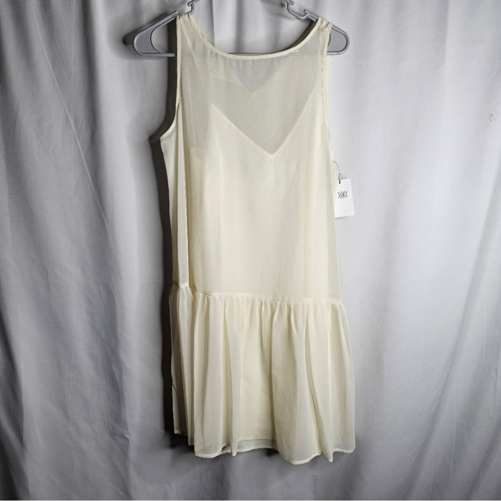 Cupcakes & cashmere antique ivory dress nwt
